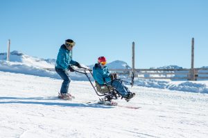 taxi ski la plagne oxygene ski school