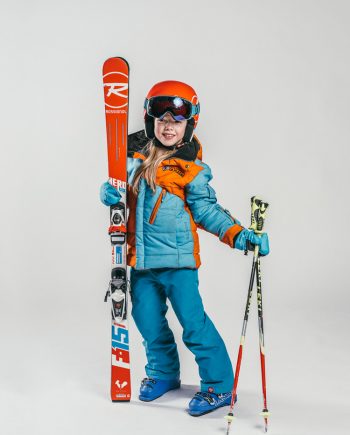 Oxygène Ski & Snowboard School Girl Pro-Rider Skier