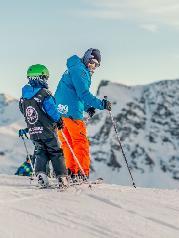 Children's FullDay Group Ski Lessons, Val d'Isere Oxygene Ski School