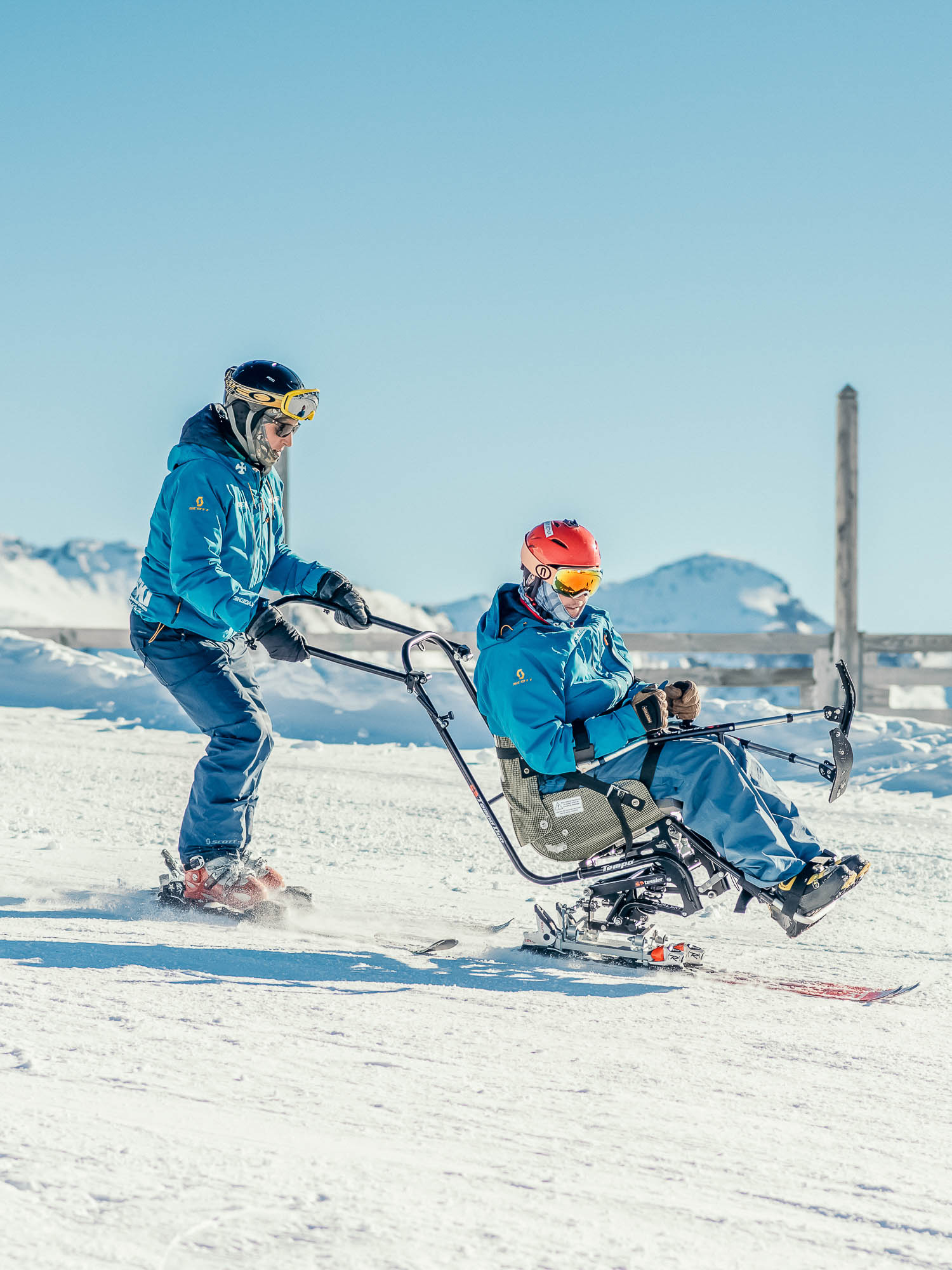Oxygène Ski & Snowboard School - Dualski Piloted