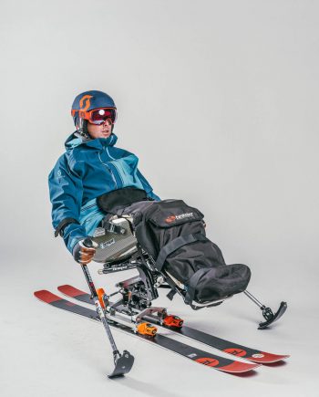 Oxygène adaptive sit-ski lessons