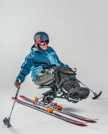 Oxygène adaptive sit-ski lessons