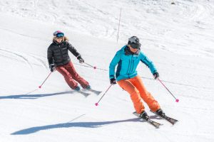 ski ou snowboard : choisir le ski pour la vitesse