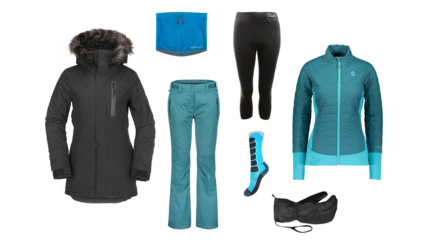 choosing ski clothing from baselayer to mid-layer and jacket and pants