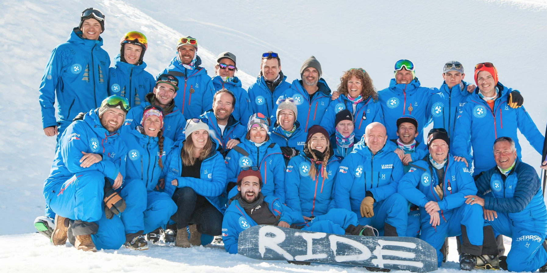 The Oxygene team in Grand Bornand