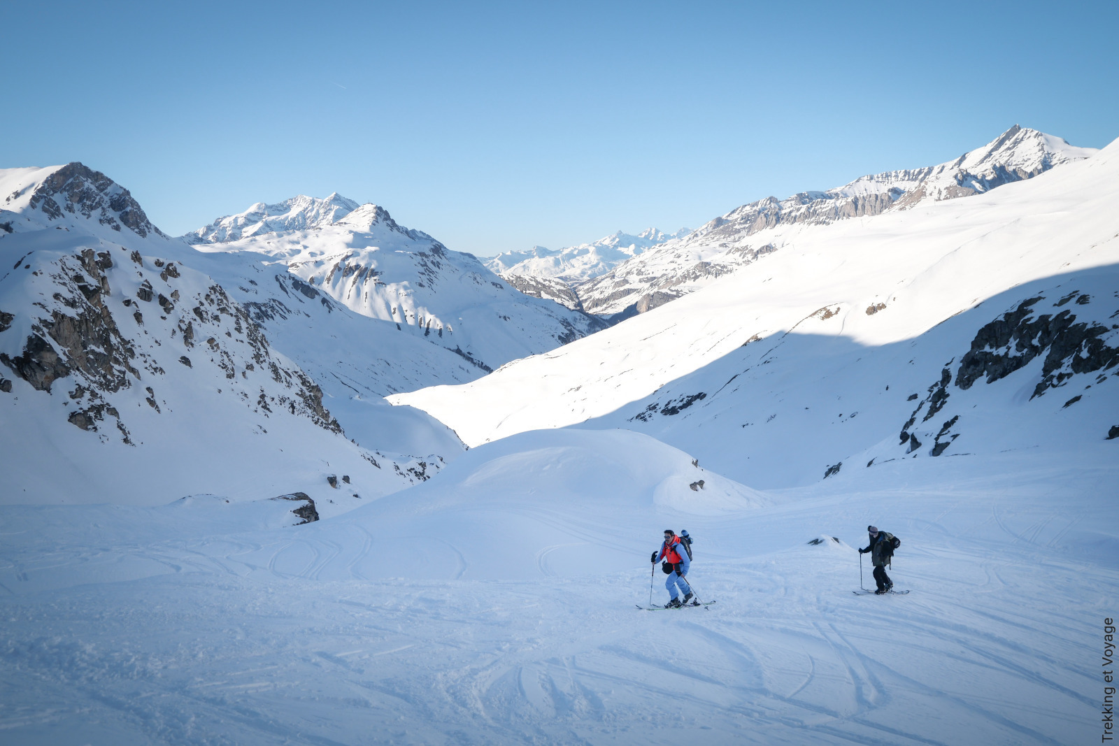 Ski de rando avec Oxygène - Trekking et Voyages - Val d'Isère Tourisme