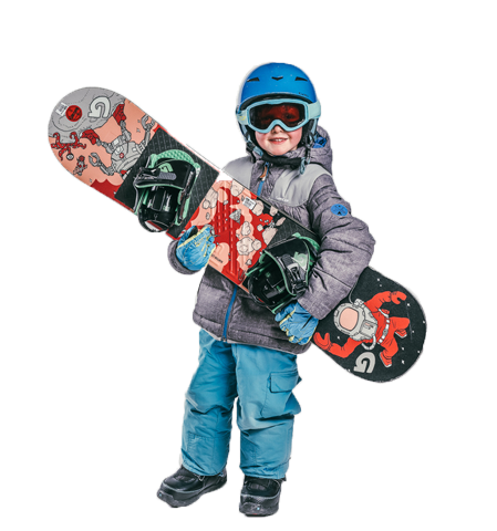 children's snowboard hire