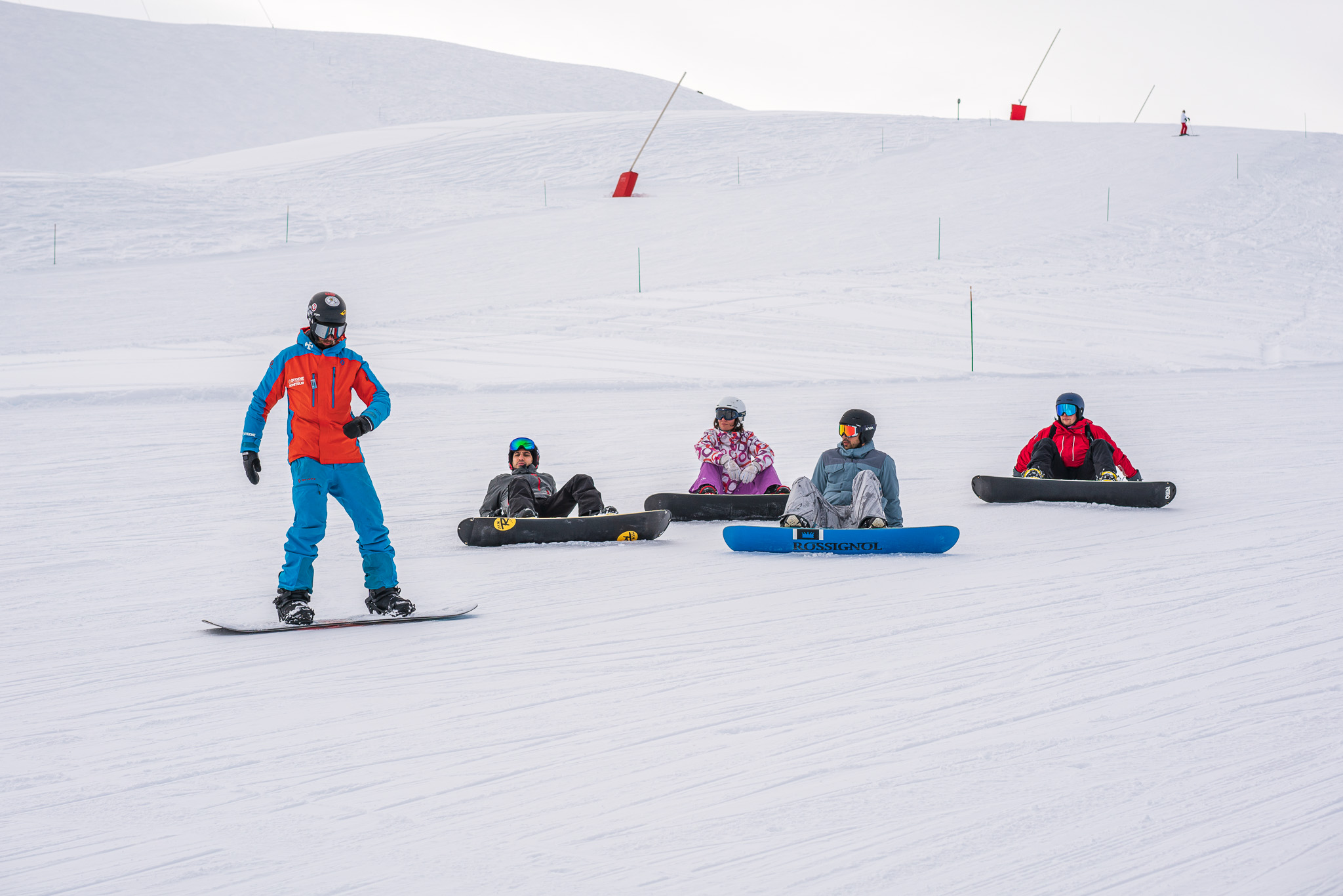 snowboard group lessons