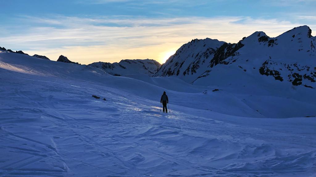 Ski touring adventure with Oxygene