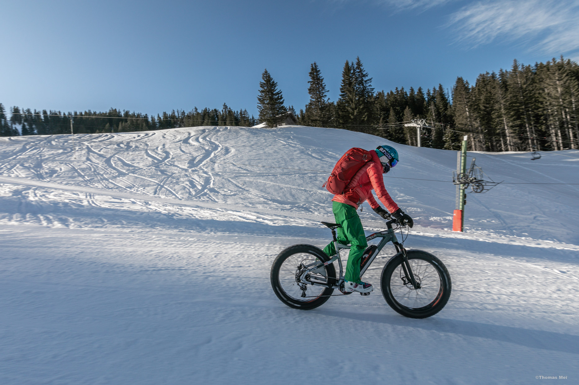 Winter E-biking in Val d’Isère