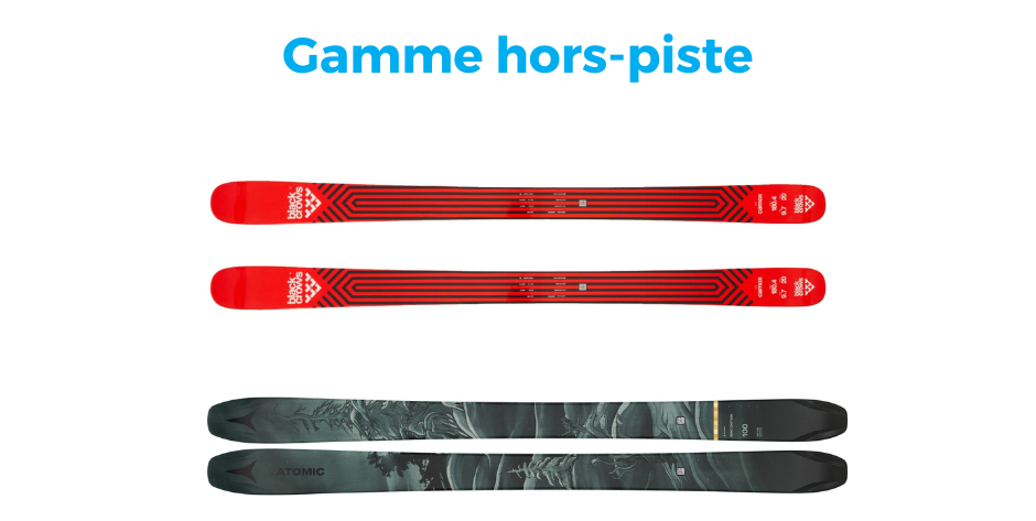 Gamme hors piste