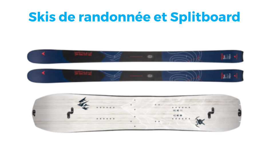 Ski de rando et splitboard